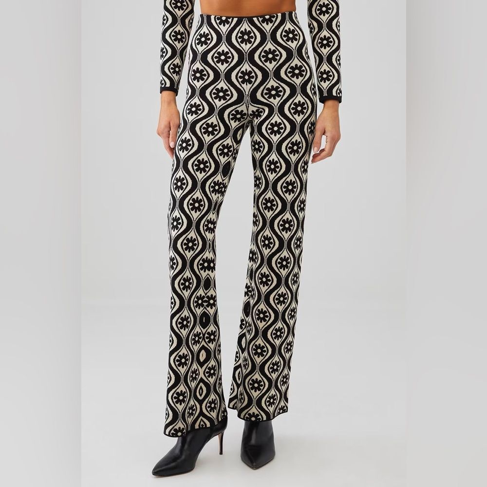 NWT Finder Keepers Quinn Knit Pants Black XS
